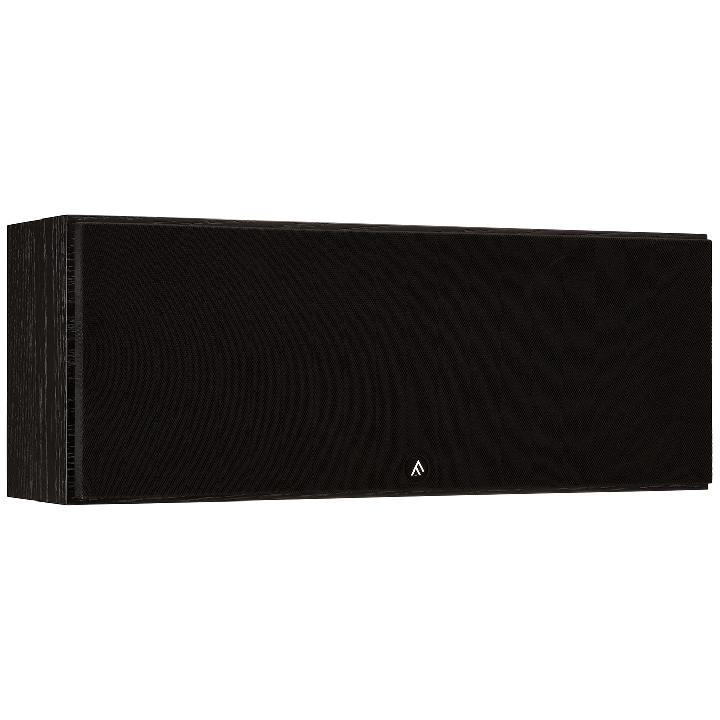 F500S-LCR-Black-Oak-3Q-Grille-On