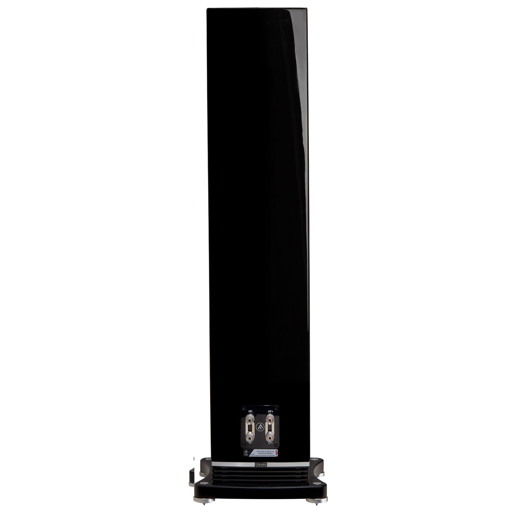 F501-Piano-Gloss-Black-rear-small-floorstander